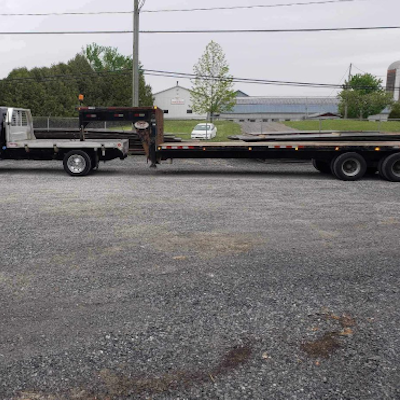 Équipement pour transport de machinerie